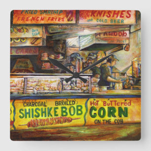 You Cannot Compete with That Square Wall Clock