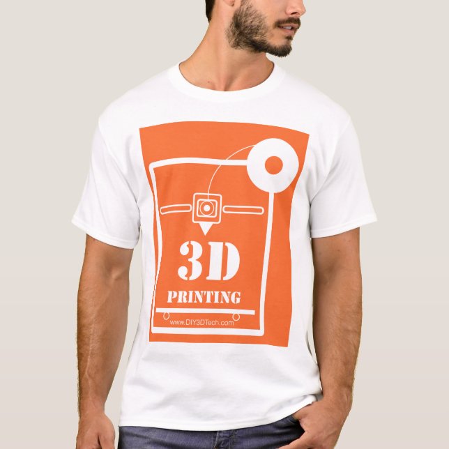 You Can't 3D Print this shirt! T-Shirt (Front)