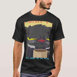 you cant buy happiness cat coffee saying coffee mu T-Shirt