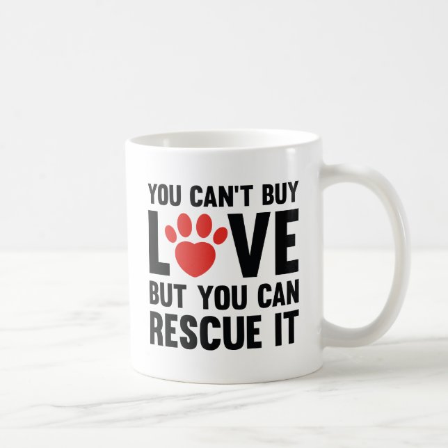You Can't Buy Love Coffee Mug (Right)