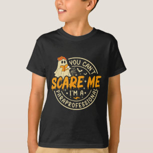 You Can't E Me I'm A Paraprofessional Halloween Gh T-Shirt