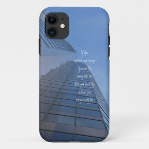 You can't fly unless you let yourself fall, iPhone iPhone 11 Case