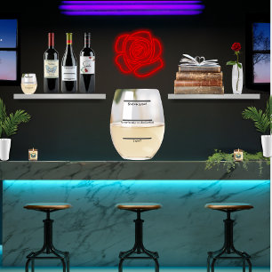 "You Can't Make Me Dwell On That" Success Marker Stemless Wine Glass