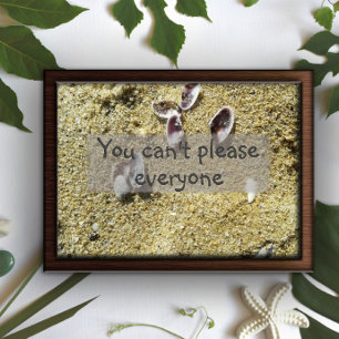You can't please everyone wisdom saying poster