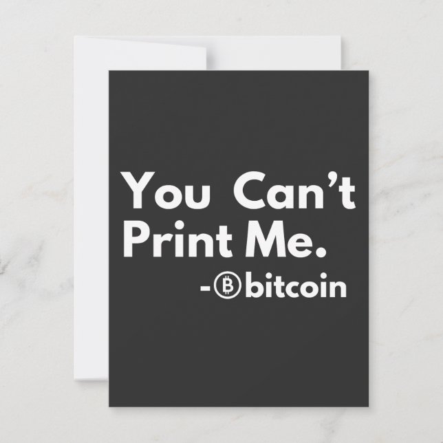 you cant PRINT me (Front)