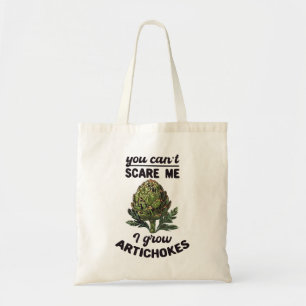 You can't scare me, gardening quote tote bag