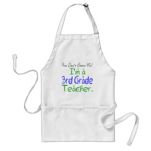 You Can't Scare Me I'm a 3rd Grade Teacher Standard Apron