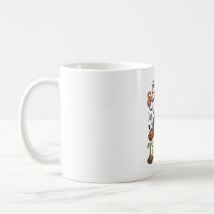 You Cant Scare Me Im Teacher Halloween Books Pumpk Coffee Mug