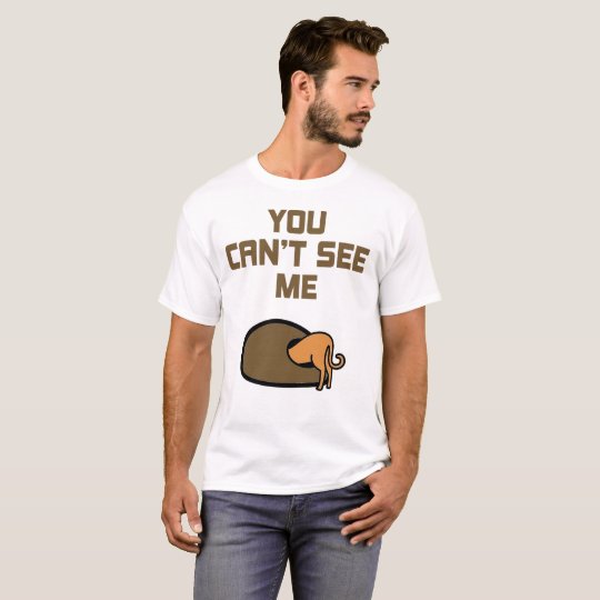 You Can't See Me Funny Cat T-shirt