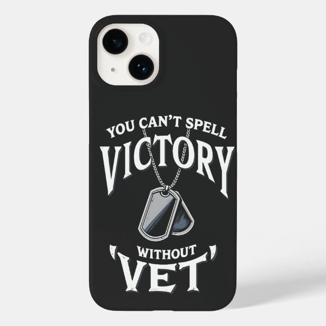 You can't Spell victory without vet Veteran Day  Case-Mate iPhone Case (Back)