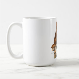 You Can't Teach an Old Dog New Tricks Vintage Dog  Coffee Mug