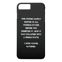 You collapsed it! Quantum Physics Humour
