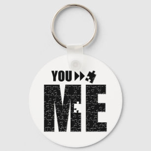 You Complete Me, Romantic Apparel and Gifts. Keychain