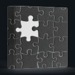 You Complete Me Romantic Black and White Jigsaw Binder<br><div class="desc">Celebrate your perfect fit with this You Complete Me Romantic Black and White Jigsaw Symbol Art. Featuring a striking minimalist missing puzzle piece in a crisp monochrome palette, this design perfectly captures the deep connection shared by soulmates. It’s an ideal sentimental gift for anniversaries, Valentine’s Day, or weddings. Simple yet...</div>