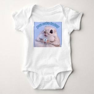 You Cute Today Baby Bodysuit