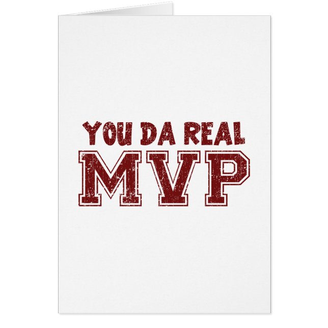 You Da Real MVP (Front)