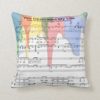 You Decorated My Life Throw Pillow