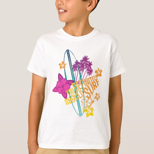 You Definitely Should Surf T-Shirt (Front)