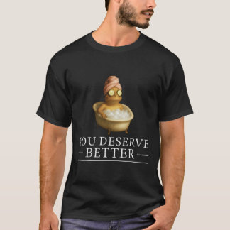 You Deserve Better Wellness Frog Positive Thinking T-Shirt