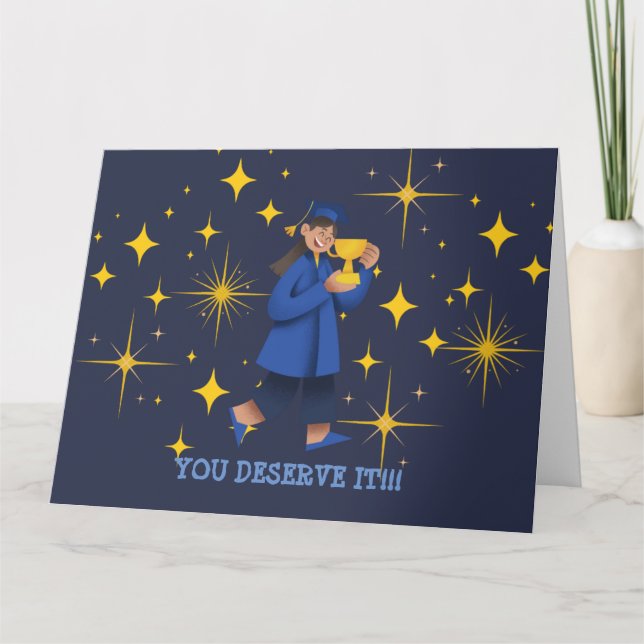 YOU DESERVE IT!!! CARD (Front)