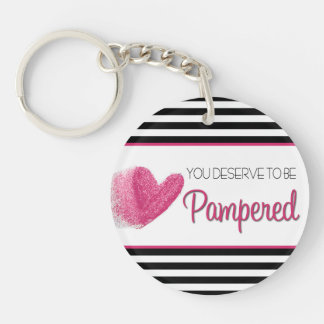 You deserve to be Pampered Keychain