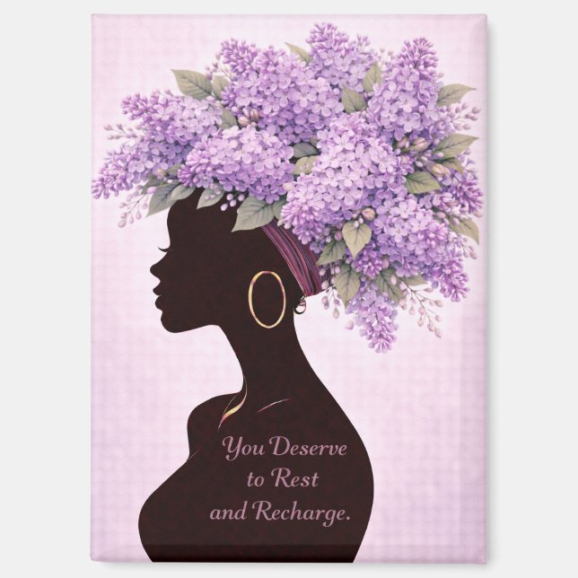You Deserve to Rest and Recharge Magnet (Front)