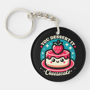 You Dessert It - Cheesecake Kawaii Keychain
