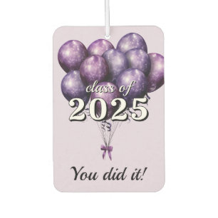 You Did It Graduation Air Freshener