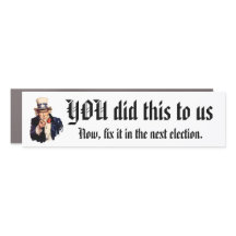 YOU Did This to Us