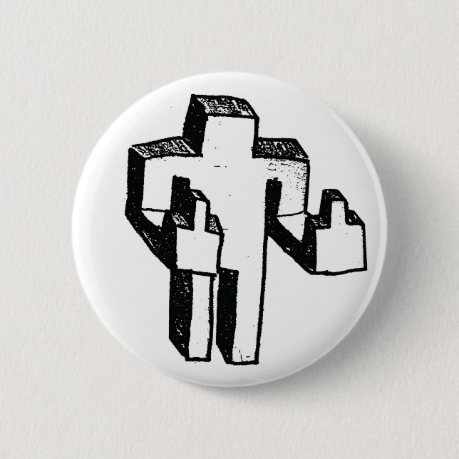 you dig 2 inch round button (Front)