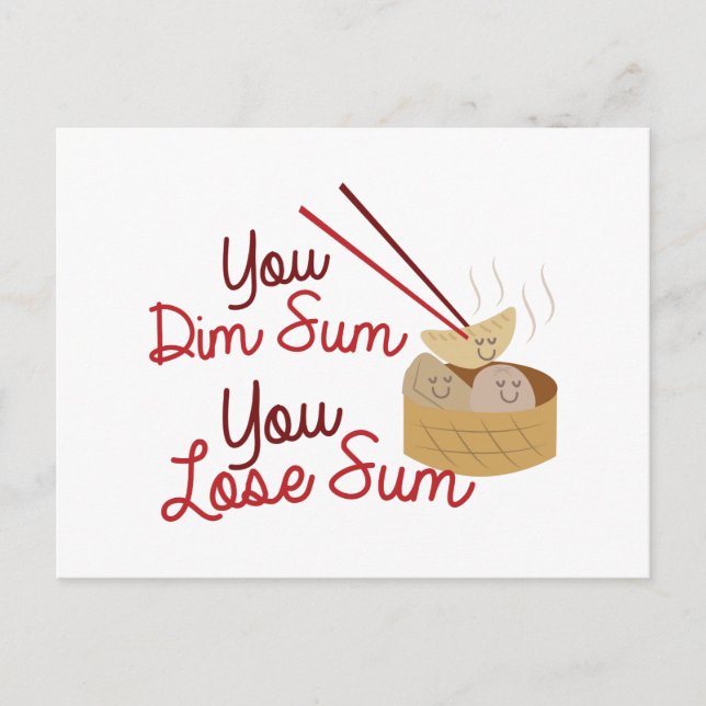 You Dim Sum Postcard (Front)