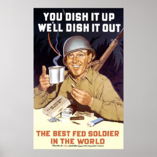 You Dish It Up, We'll Dish It Out Poster