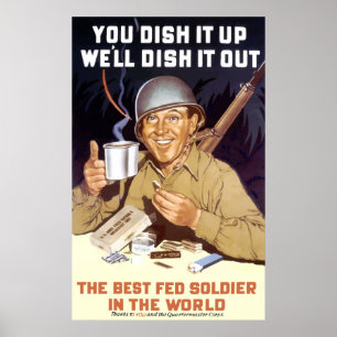 You Dish It Up -- WW2 Poster