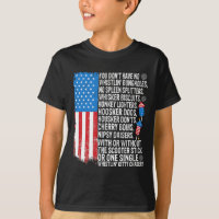 You Don't Have No Whistling Bungholes Usa Flag 4th