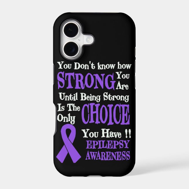 You Don't Know How Strong...Epilepsy (Back)
