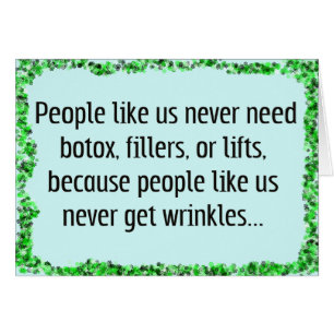 You Don't Need Botox