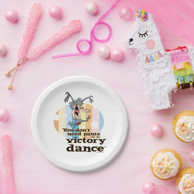 You Don't Need Pants for the Victory Dance™ Paper Plate (Party)