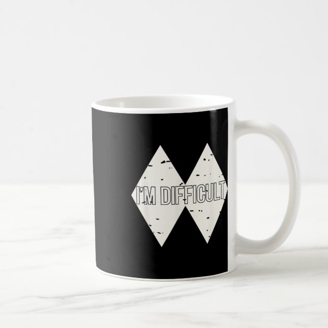 You Don't Scare Me I Have 2 Two Daughters Funny Mo Coffee Mug (Right)