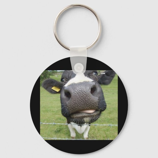 You Dumb Cow Keychain (Front)
