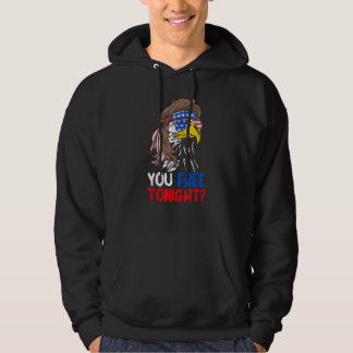 You Free Tonight Patriotic Eagle American Flag 4th Hoodie