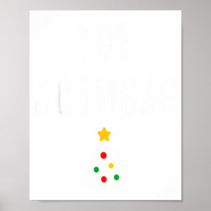 You Funny Sbag Christmas Tree Lights Matching Coup Poster