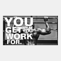 You Get What You Work For Gym Twitter Card