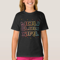 You Glow Girl Neon Lights Glow in the Dark Party