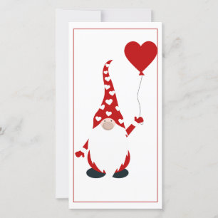 You Gnome I Love You Valentine Holiday Card