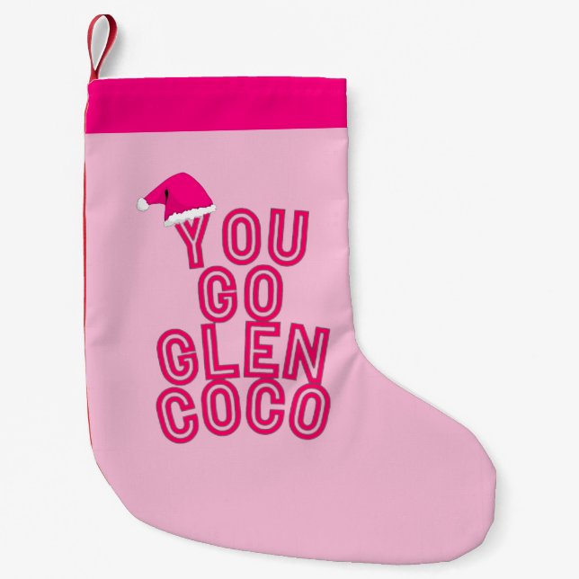 You Go Glen Coco Small Christmas Stocking (Front)