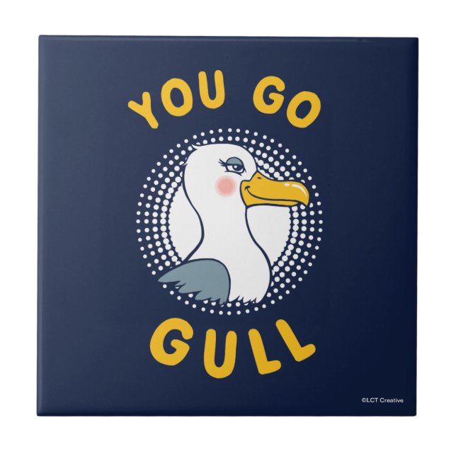 You Go Gull Tile (Front)