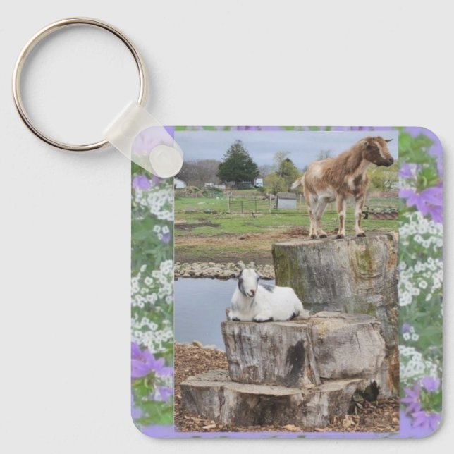 "You Goat to be kidding me! # 2" Keychain (Front)
