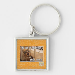 You got me ribbons!! keychain