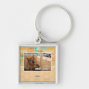 You got me ribbons!! keychain