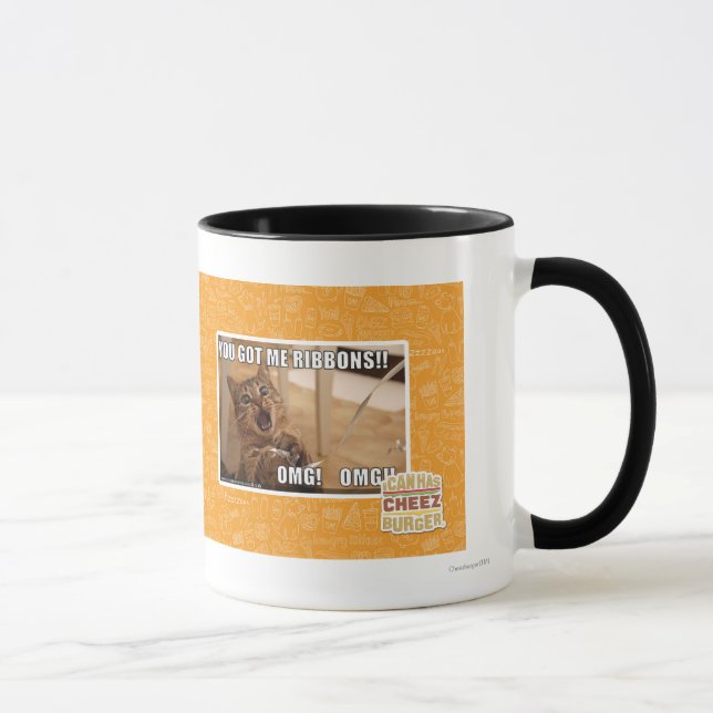 You got me ribbons!! mug (Right)